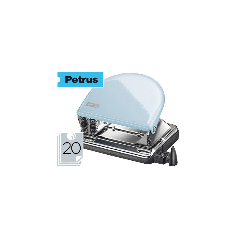 TALADRADOR PETRUS 52 AZUL FONDANT BLUE CAPACIDAD 20 HOJAS