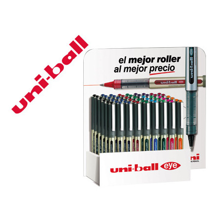 ROTULADOR UNI-BALL ROLLER UB-157 0,7 MM EXPOSITOR DE 54 UNIDADES