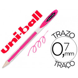 BOLIGRAFO UNI-BALL ROLLER UM-120 SIGNO 0,7 MM TINTA GEL COLOR ROSA