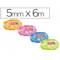 CORRECTOR TESA CINTA MINI 5 MM X 6 MT