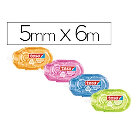 CORRECTOR TESA CINTA MINI 5 MM X 6 MT