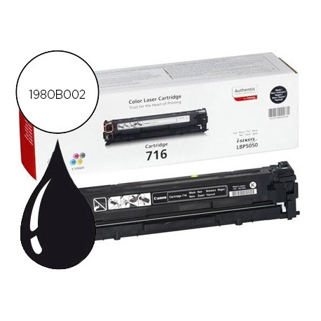 TONER CANON 716 NEGRO 2300 PAG