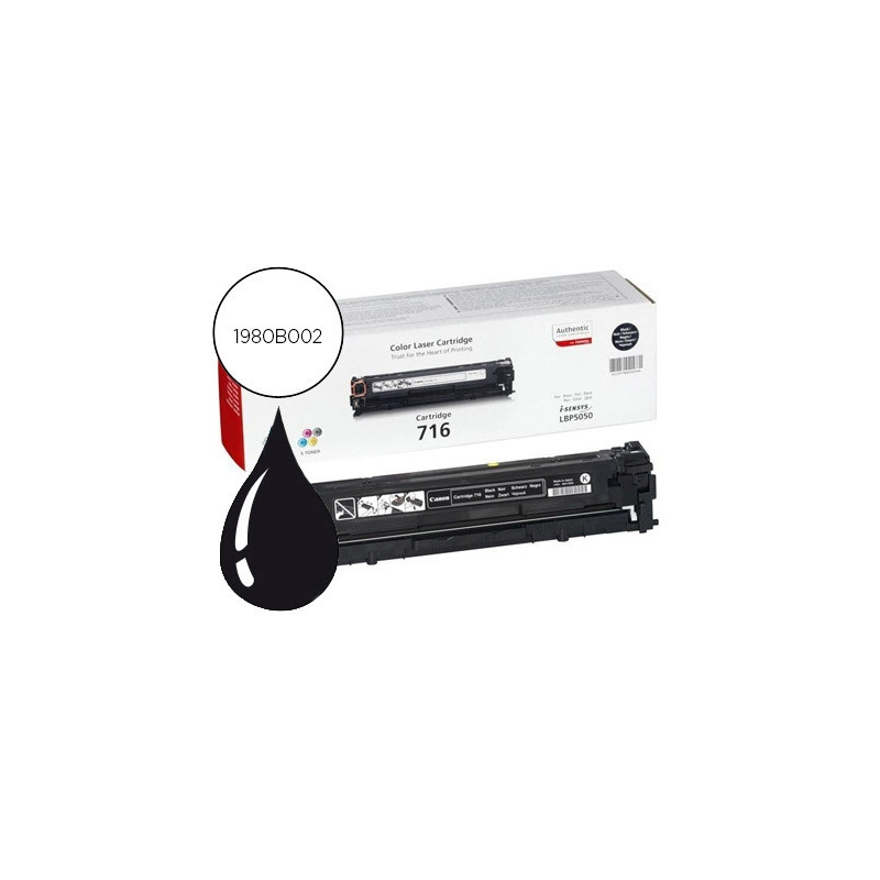 TONER CANON 716 NEGRO 2300 PAG