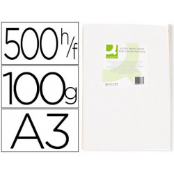 PAPEL FOTOCOPIADORA Q-CONNECT ULTRA WHITE DIN A3 100 GRAMOS PAQUETE DE 500 HOJAS