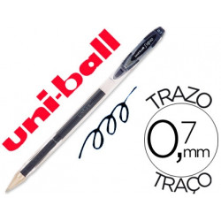 BOLIGRAFO UNI-BALL ROLLER UM-120 SIGNO 0,7 MM TINTA GEL COLOR NEGRO