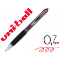 BOLIGRAFO UNI-BALL SIGNO 207E RETRACTIL 0,7 MM COLOR ROJO