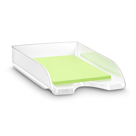 BANDEJA SOBREMESA CEP PLASTICO BLANCA 257X348X66 MM