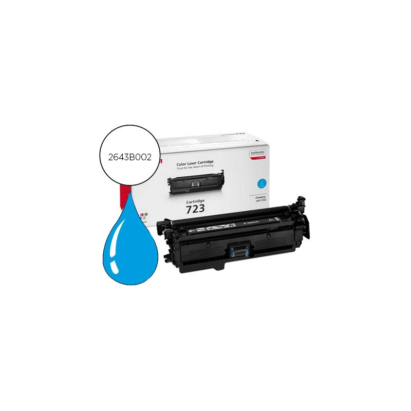 TONER CANON LASER CRG 723 CYAN 5000 PAG