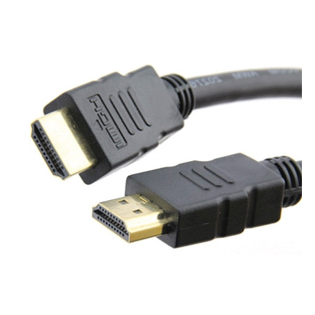 CABLE HDMI MEDIARANGE 1,4 PINES ALTA VELOCIDAD LONGITUD 1,5 MT COLOR NEGRO