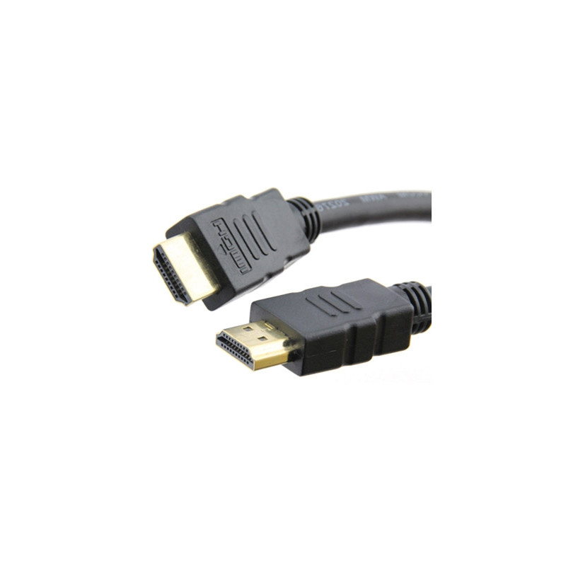 CABLE HDMI MEDIARANGE 1,4 PINES ALTA VELOCIDAD LONGITUD 1,5 MT COLOR NEGRO