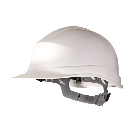 CASCO DE PROTECCION DELTAPLUS POLIETILENO ESPECIAL PARA OBRA Y TRABAJOS ELECTRICOS DE BAJA TENSION C