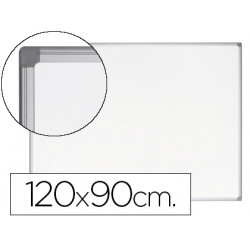 PIZARRA BLANCA BI-OFFICE EARTH-IT MAGNETICA DE ACERO VITRIFICADO MARCO DE ALUMINIO 120 X 90 CM CON B