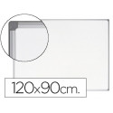 PIZARRA BLANCA BI-OFFICE EARTH-IT MAGNETICA DE ACERO VITRIFICADO MARCO DE ALUMINIO 120 X 90 CM CON B