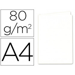 SUBCARPETA PAPEL EXACOMPTA DIN A4 BLANCA 80 GR