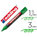 ROTULADOR EDDING MARCADOR PERMANENTE 300 VERDE PUNTA REDONDA 1,5-3 MM