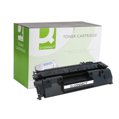 TONER Q-CONNECT COMPATIBLE HP CF280X LASERJET /M401 -6900 PAG- NEGRO