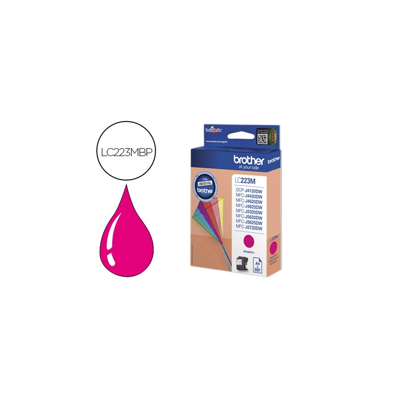 INK-JET BROTHER LC-223CBP MAGENTA DCP4120DW MFCJ4420DW MFCJ4620DW MFCJ5320DW 550 PAG