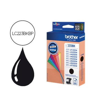 INK-JET BROTHER LC-223CBP NEGRO DCP4120DW MFCJ4420DW MFCJ4620DW MFCJ5320DW 550 PAG