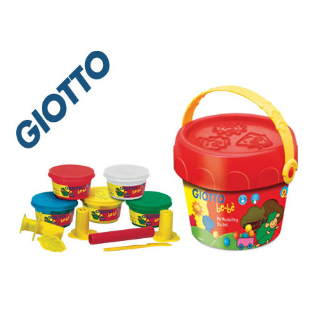 PASTA GIOTTO BEBE PARA MODELAR CUBO MAXI CON ACCESORIOS DERMATOLOGICAMENTE TESTADO