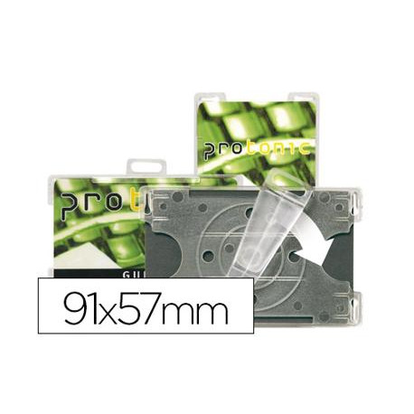 IDENTIFICADOR TARIFOLD PARA TARJETAS DE SEGURIDAD 91X57 MM ROTACION VERTICAL U HORIZONTAL PACK DE 10