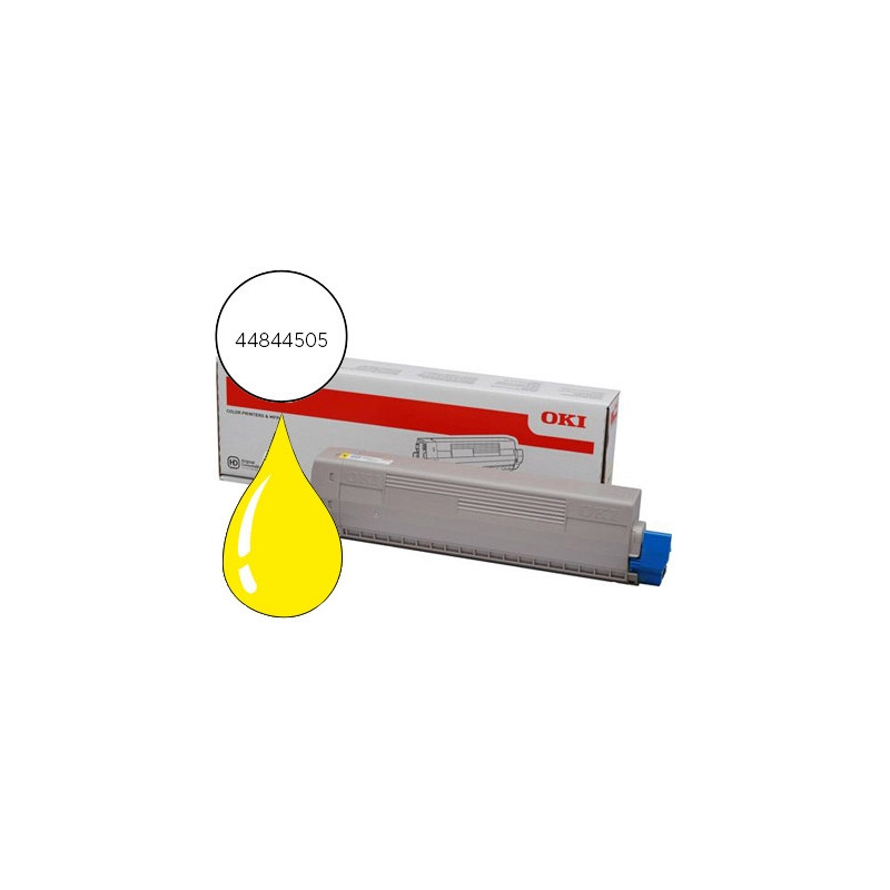 TONER OKI C831/C841 AMARILLO -10.000 PAG-