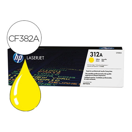 TONER HP 312A LASERJET PRO MFP M476 AMARILLO -2.700 PAG-