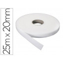 VELCRO ADHESIVO SUMO DIDACTIC RUGOSA ROLLO 25 M X 20 MM