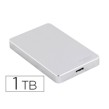 DISCO DURO Q-CONNECT 2,5" EXTERNO 1TB USB 3.0 SATA