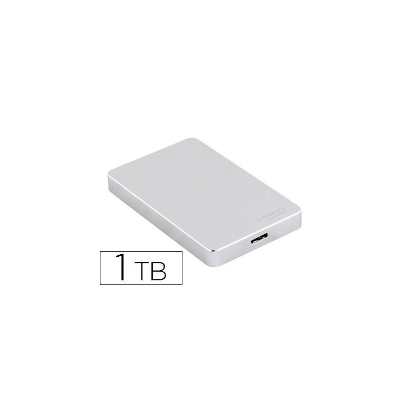 DISCO DURO Q-CONNECT 2,5" EXTERNO 1TB USB 3.0 SATA