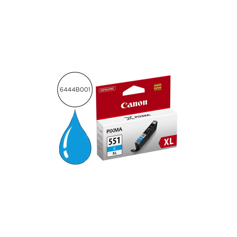 INK-JET CANON CLI-551 XL MG5450 / IP7250 / MG6350 CIAN