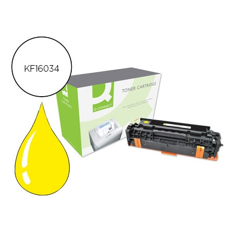 TONER Q-CONNECT COMPATIBLE HP CE412A COLOR LASERJET M351A / 451DN / 451NW / 375NW / 475DN AMARILLO 2