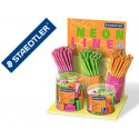 LAPICES DE GRAFITO STAEDTLER WOPEX NEON ECOLOGICO EXPOSITOR DE 120 UNIDADES