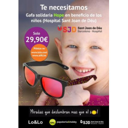 Gafa solidaria Hope en beneficio de los ni?os (Hospital Sant Joan de D?u).