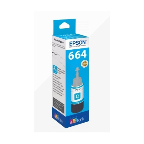 TINTA EPSON T6642 ET2500/2550/ /14000/L475/565/575/4500 CIAN BOTELLA 70 ML 6.500 PAG