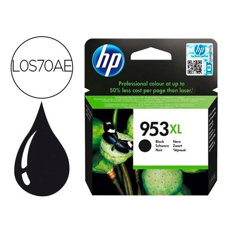 INK-JET HP 953XL OFFICEJET PRO 7730/7740/8725 8730/8740/8745 NEGRO 2000 PAGINAS