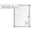 VITRINA DE ANUNCIOS BI-OFFICE FONDO MAGNETICO EXTRAPLANA DE INTERIOR 490X664 MM