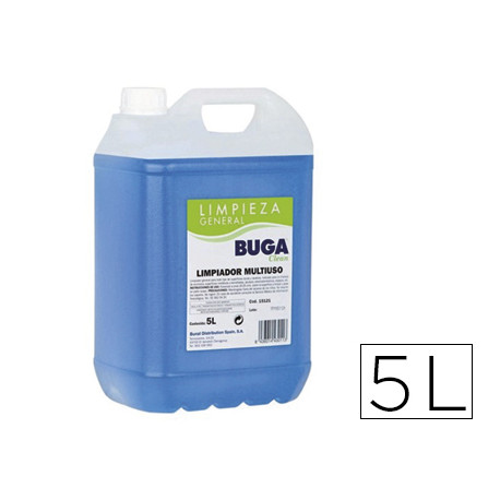 LIMPIADOR MULTIUSOS BUGA CLEAN GARRAFA 5 LITROS