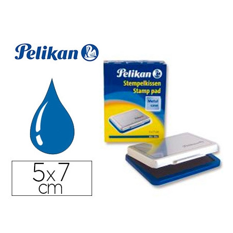 TAMPON PELIKAN N 3 AZUL 50X70 MM