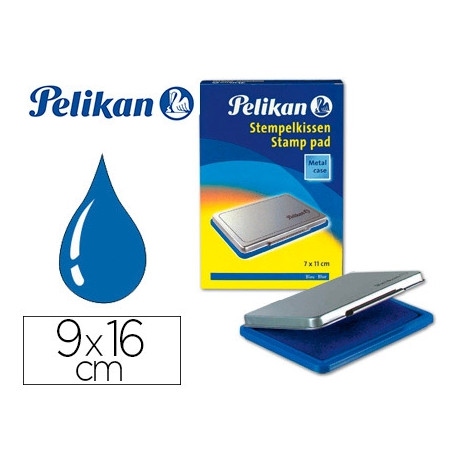 TAMPON PELIKAN N 1 AZUL 90X160 MM