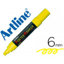 ROTULADOR ARTLINE POSTER MARKER EPP-6-AMA FLUO PUNTA REDONDA 6 MM COLOR AMARILLO FLUOR