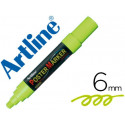 ROTULADOR ARTLINE POSTER MARKER EPP-6-VER FLU PUNTA REDONDA 6 MM COLOR VERDE FLUOR