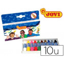 BARRA MAQUILLAJE JOVI CAJA DE 10 COLORES SURTIDOS