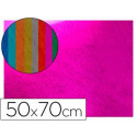 GOMA EVA LIDERPAPEL 50X70 CM ESPESOR 2 MM METALIZADA ROSA