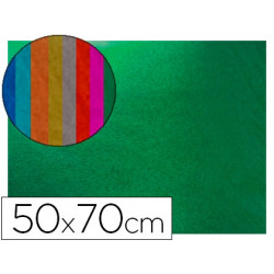 GOMA EVA LIDERPAPEL 50X70 CM ESPESOR 2 MM METALIZADA VERDE