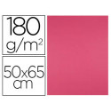 CARTULINA LIDERPAPEL 50X65 CM 180G/M2 FUCSIA PAQUETE DE 25 HOJAS