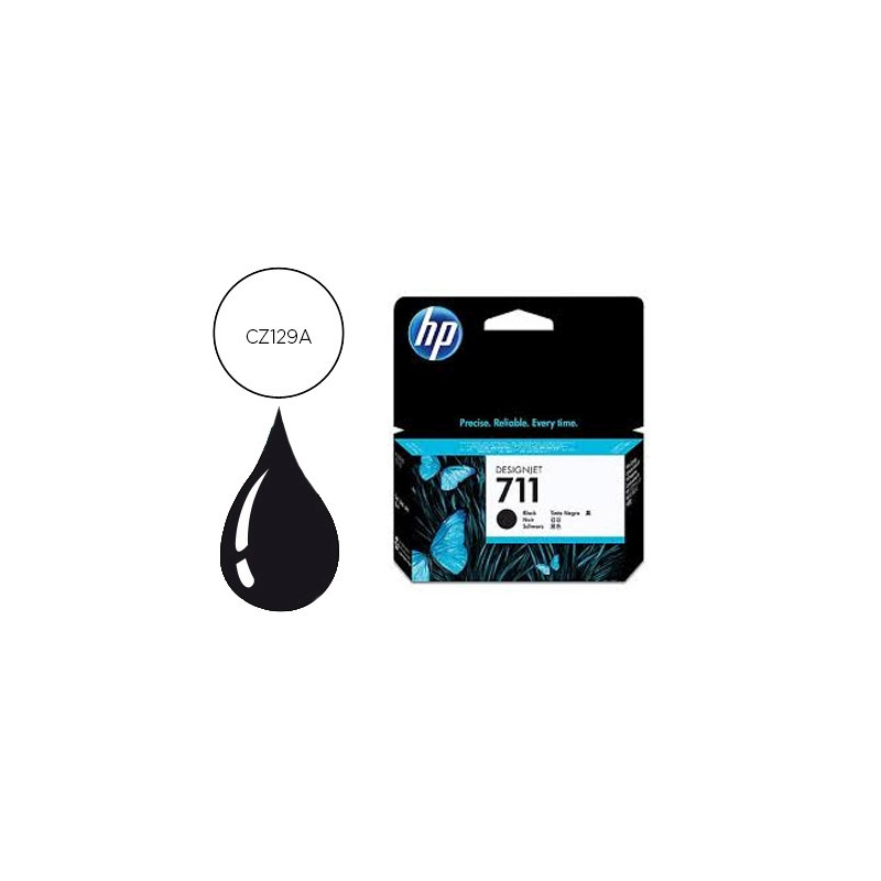 INK-JET HP N.711 NEGRO 38 ML DESIGNJET T120 / T520