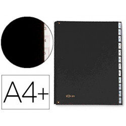 CARPETA CLASIFICADORA FUELLE PARDO CARTON COMPACTO FOLIO 12 DEPARTAMENTOS VISOR DOBLE PERSONALIZABLE