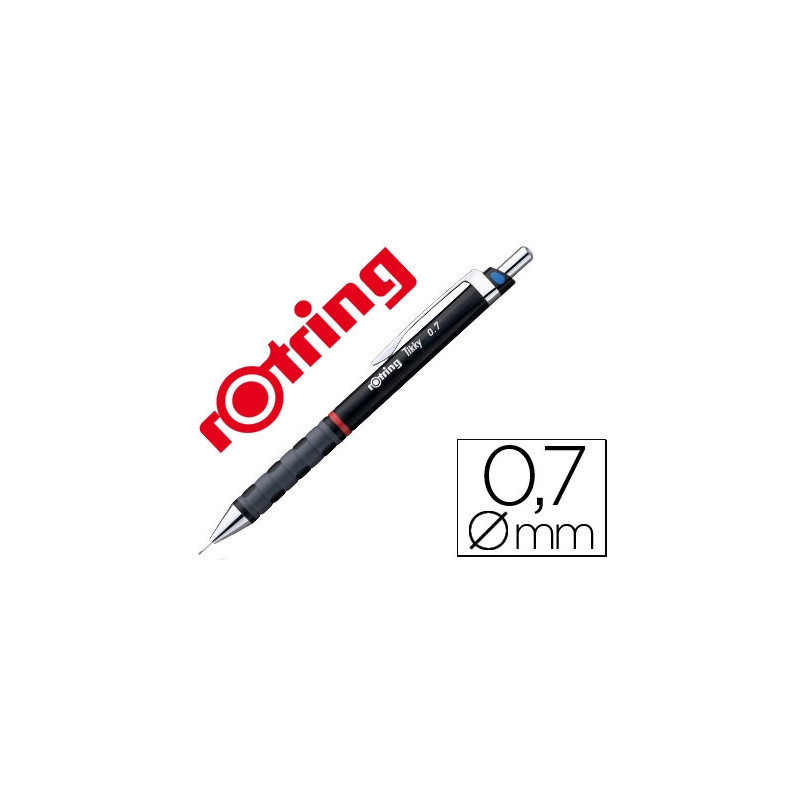 PORTAMINAS ROTRING TIKKY 0,7 MM NEGRO