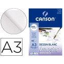 BLOC DIBUJO MULTITECNICAS CANSON IMAGINE DIN A3 ENCOLADO LISO 29,7X42 CM 50 HOJAS 200 GR/M2