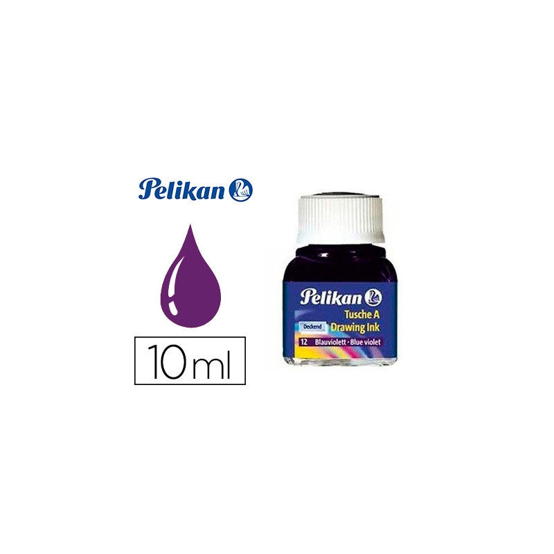 TINTA CHINA PELIKAN VIOLETA BOTE DE 10 ML